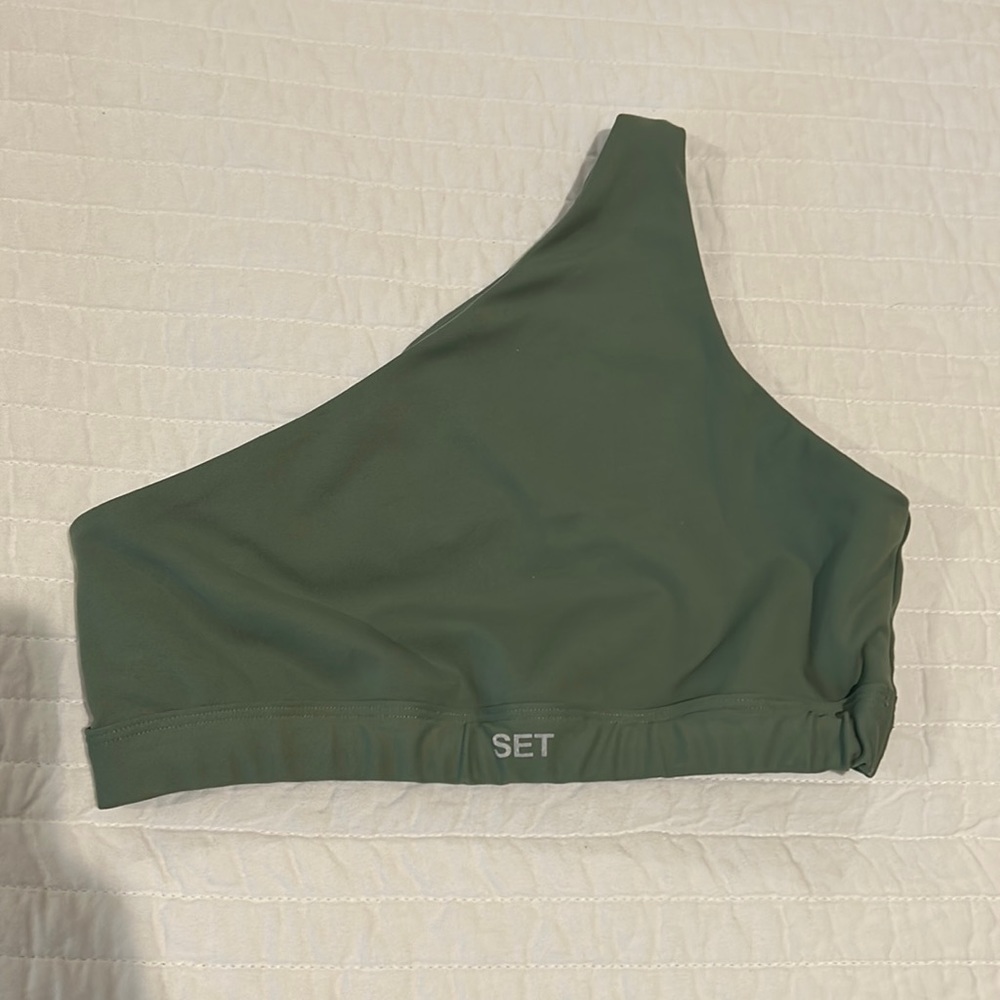 Set active Lux form one shoulder bra